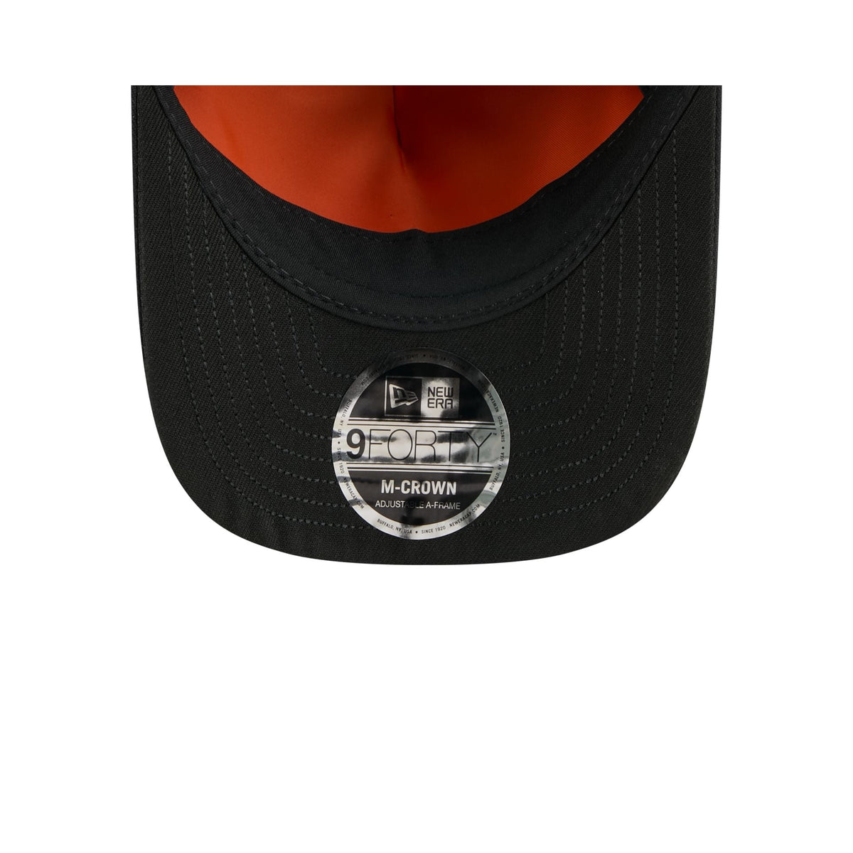 Alpha Industries x Baltimore Orioles Black 9FORTY M-Crown A-Frame Snapback Hat