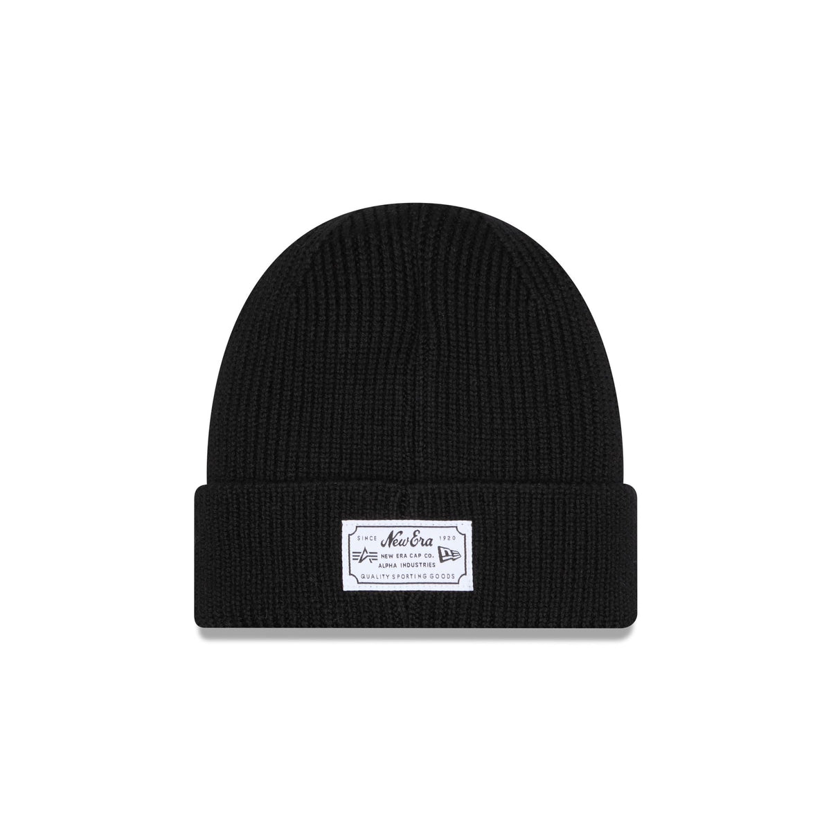 Alpha Industries x Miami Dolphins Black Cuff Knit Hat