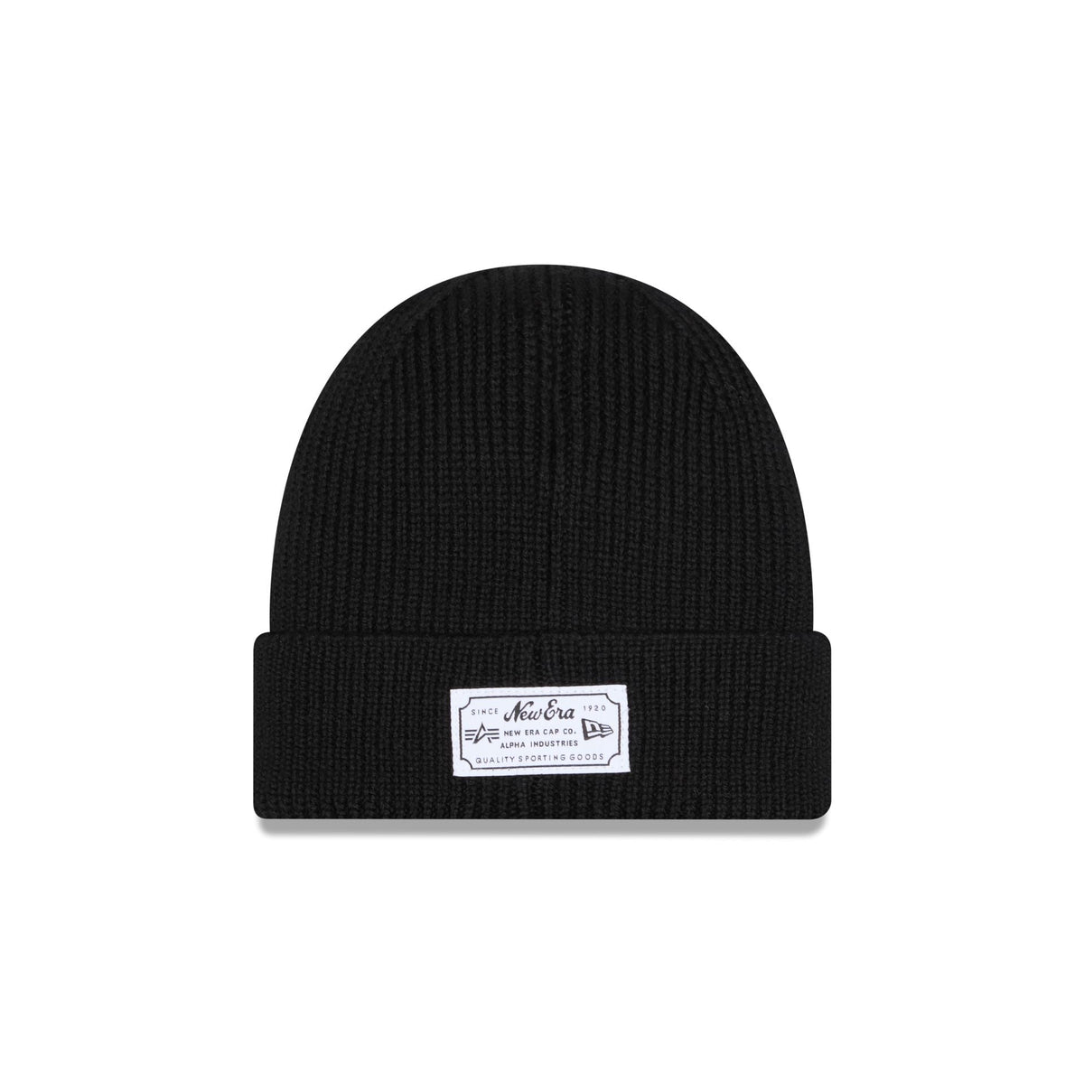 Alpha Industries x Chicago Bulls Black Cuff Knit Hat