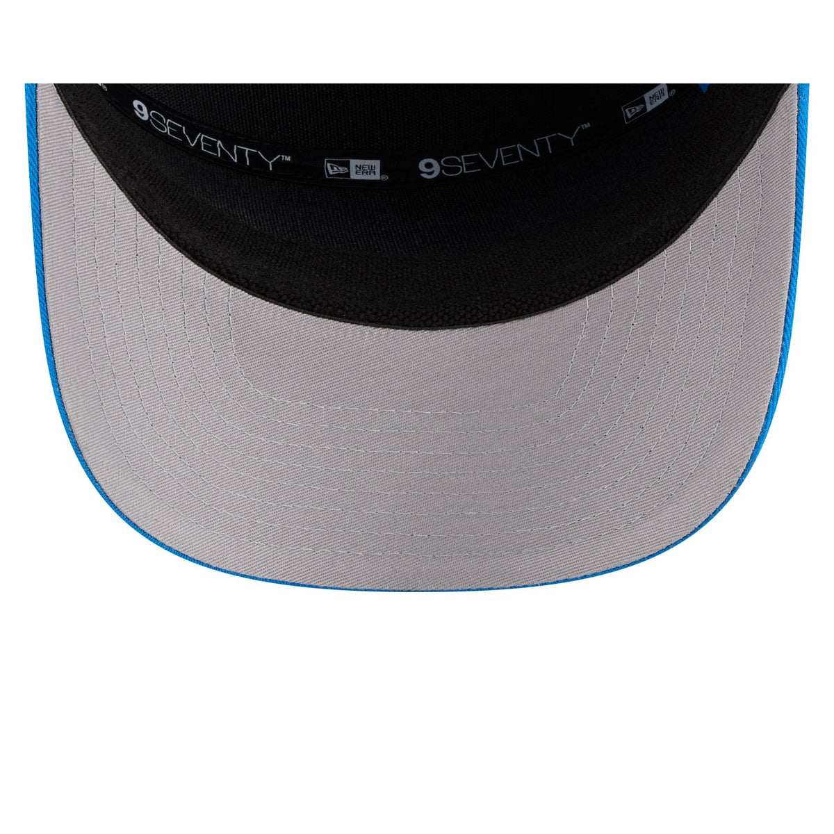 Detroit Lions Property of Patch Split Panel 9SEVENTY Stretch-Snap Hat