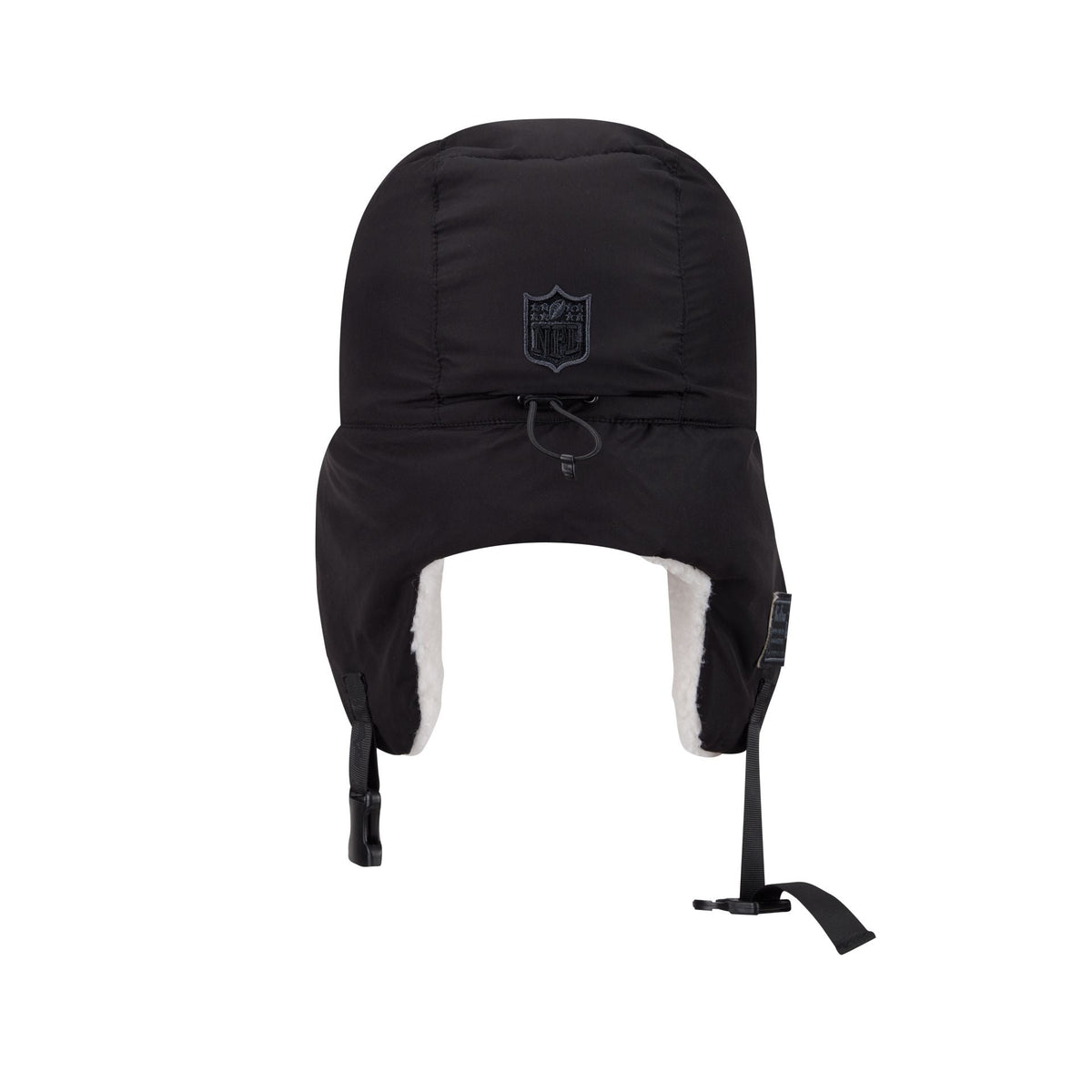 Alpha Industries x Kansas City Chiefs Black Puffer Trapper Hat
