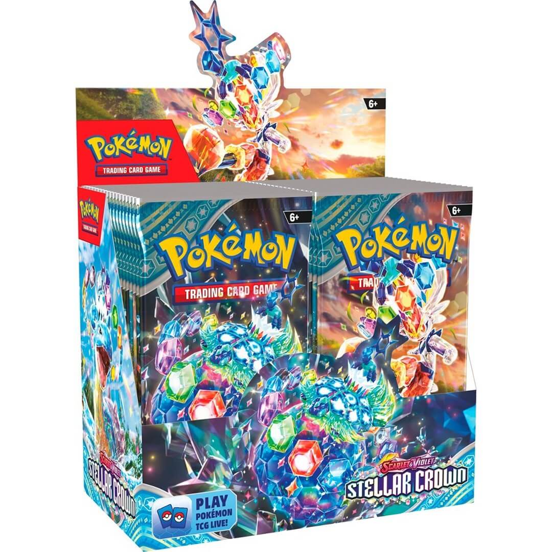🔥2026 Christmas Gift🎄: Scarlet & Violet - Stellar Crown Booster Display Box (36)