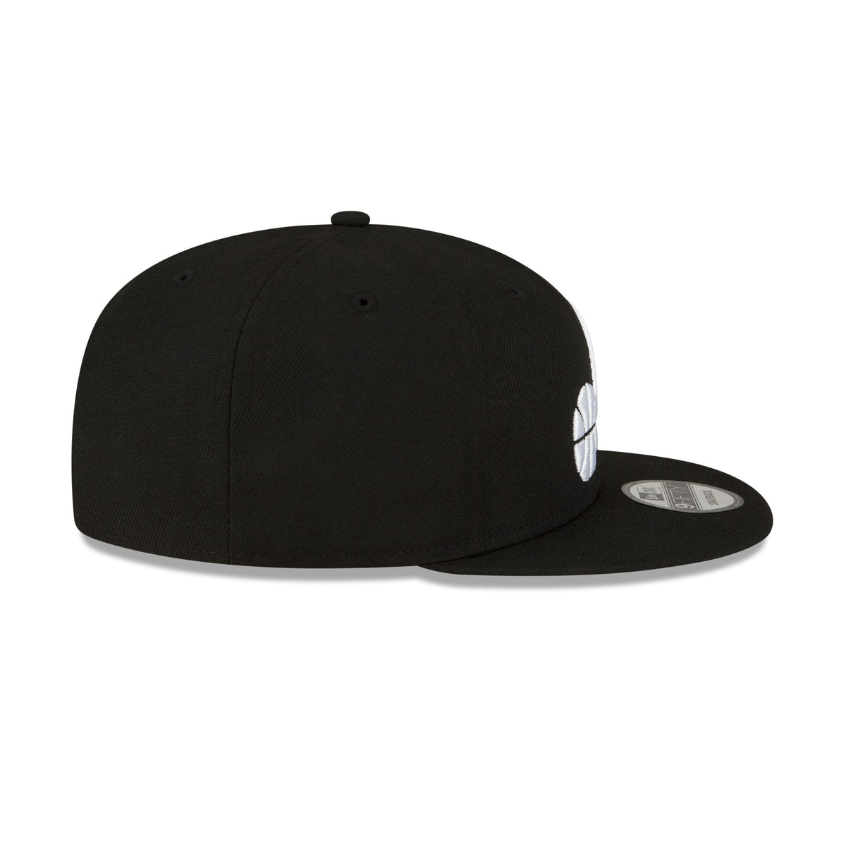 Utah Jazz Basic Black & White 9FIFTY Snapback Hat