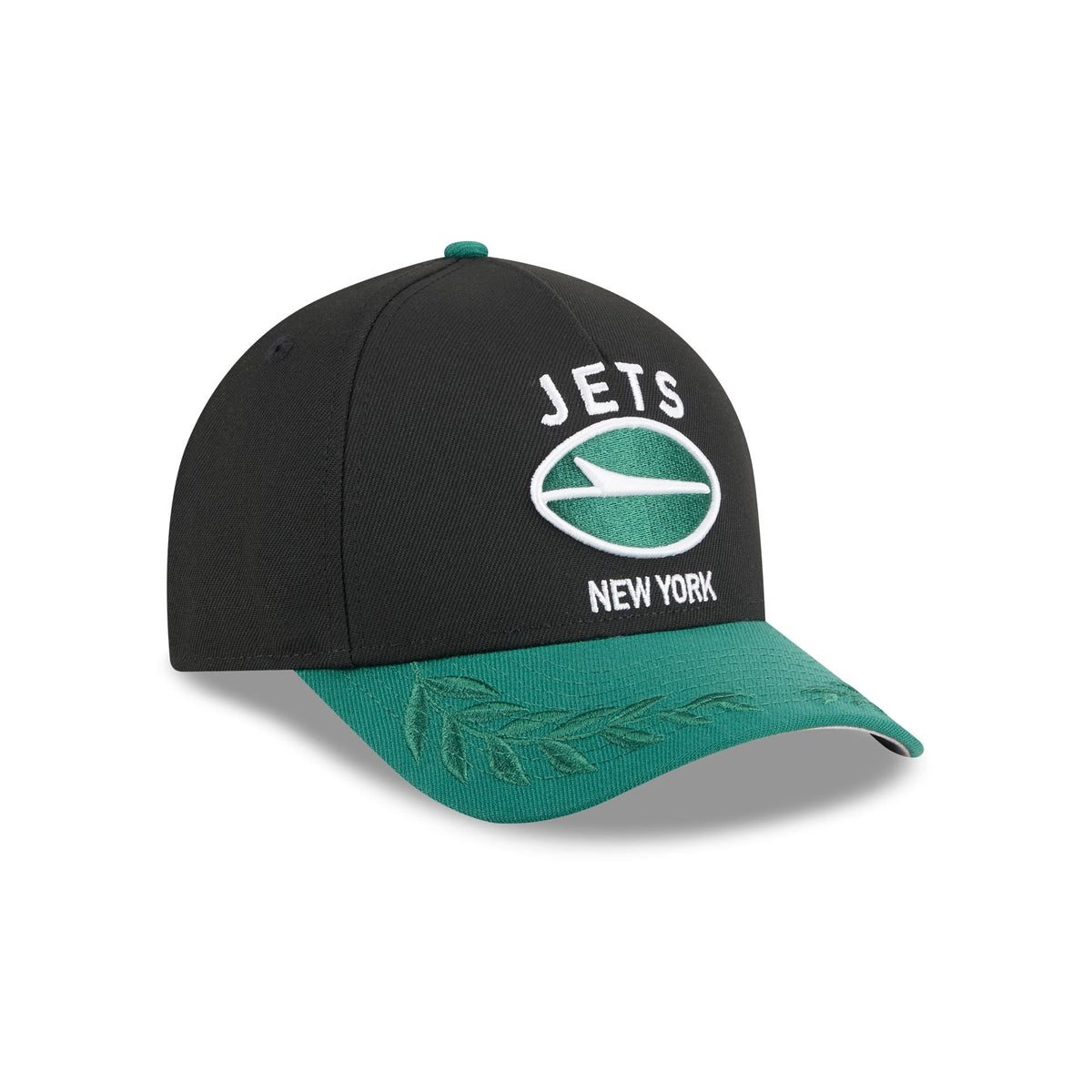New York Jets 2025 Draft 9FORTY M-Crown A-Frame Snapback Hat