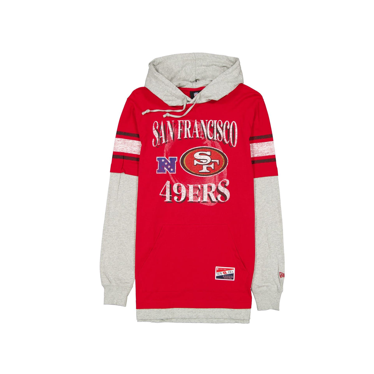 San Francisco 49ers Twofer Throwback Hoodie