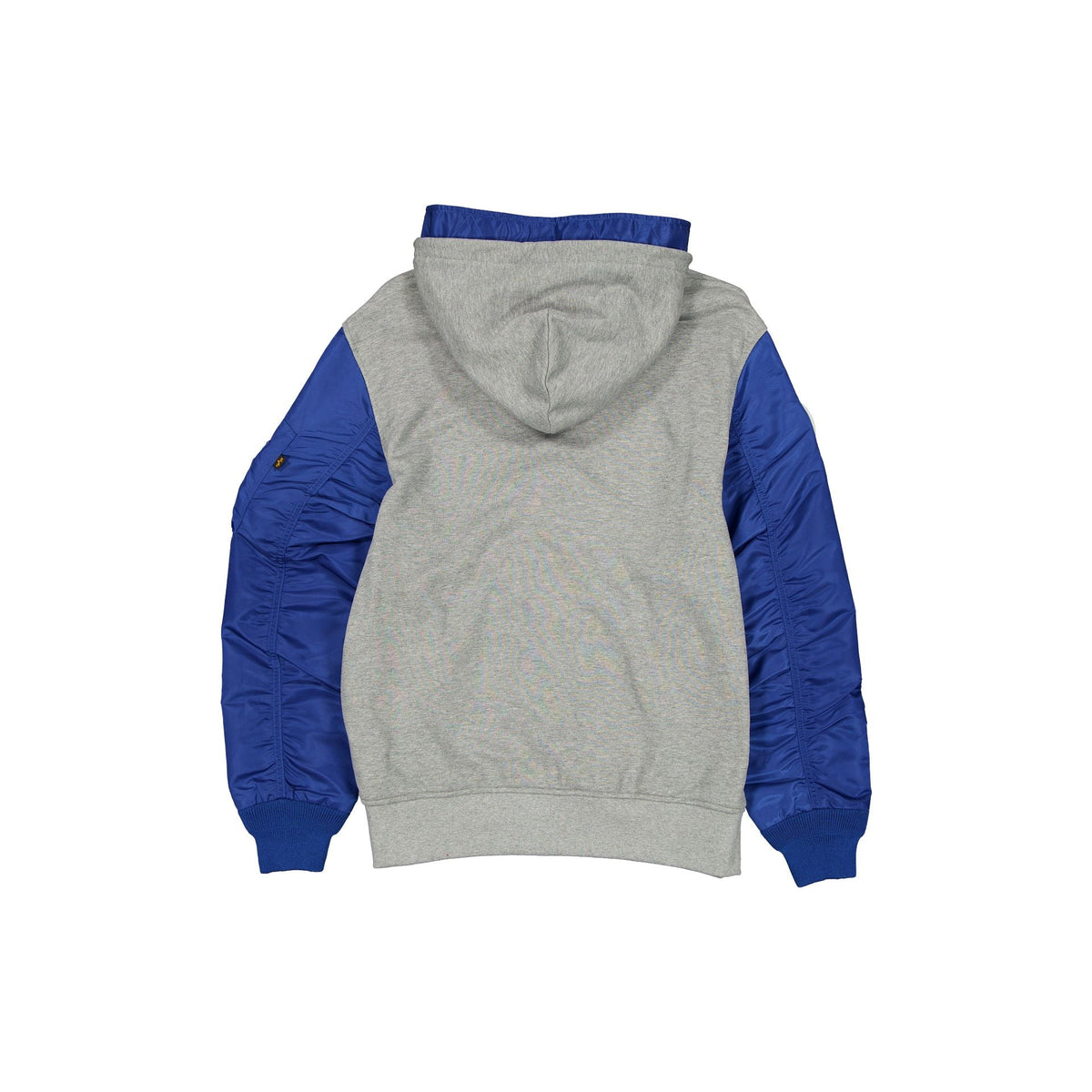 Alpha Industries x Philadelphia 76ers Gray MA-1 Full Zip Fleece Jacket