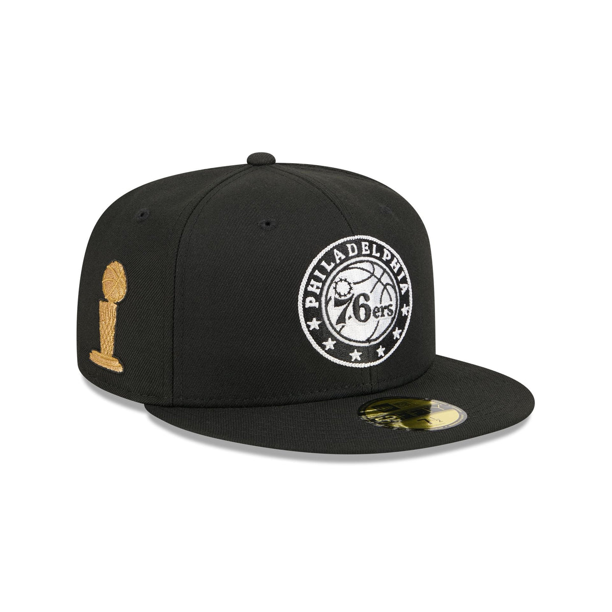 Alpha Industries x Philadelphia 76ers Black 59FIFTY Fitted Hat