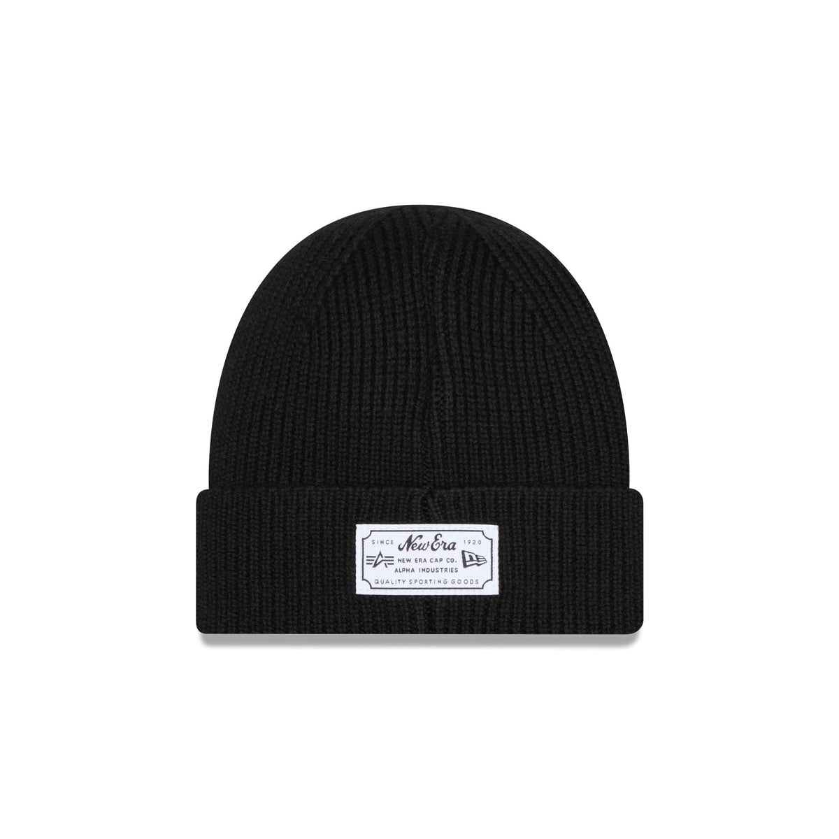 Alpha Industries x Green Bay Packers Black Cuff Knit Hat