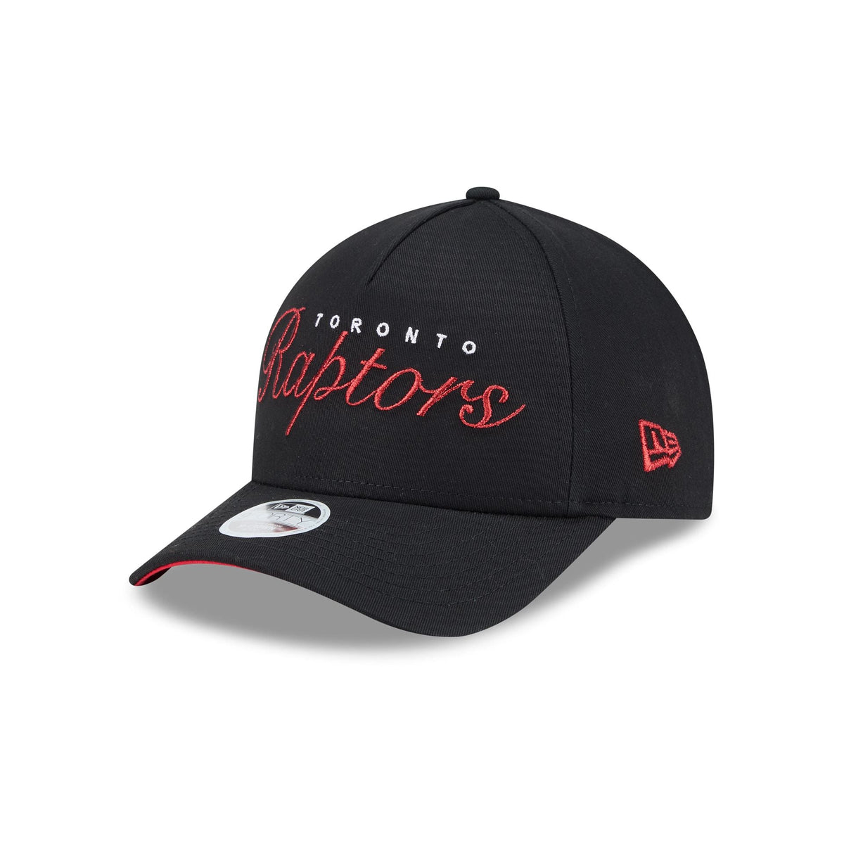 Toronto Raptors Metallic Women's 9FORTY M-Crown A-Frame Snapback Hat