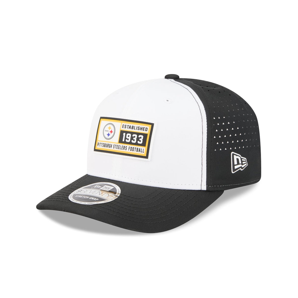 Pittsburgh Steelers Est. Patch 9SEVENTY Stretch-Snap Hat