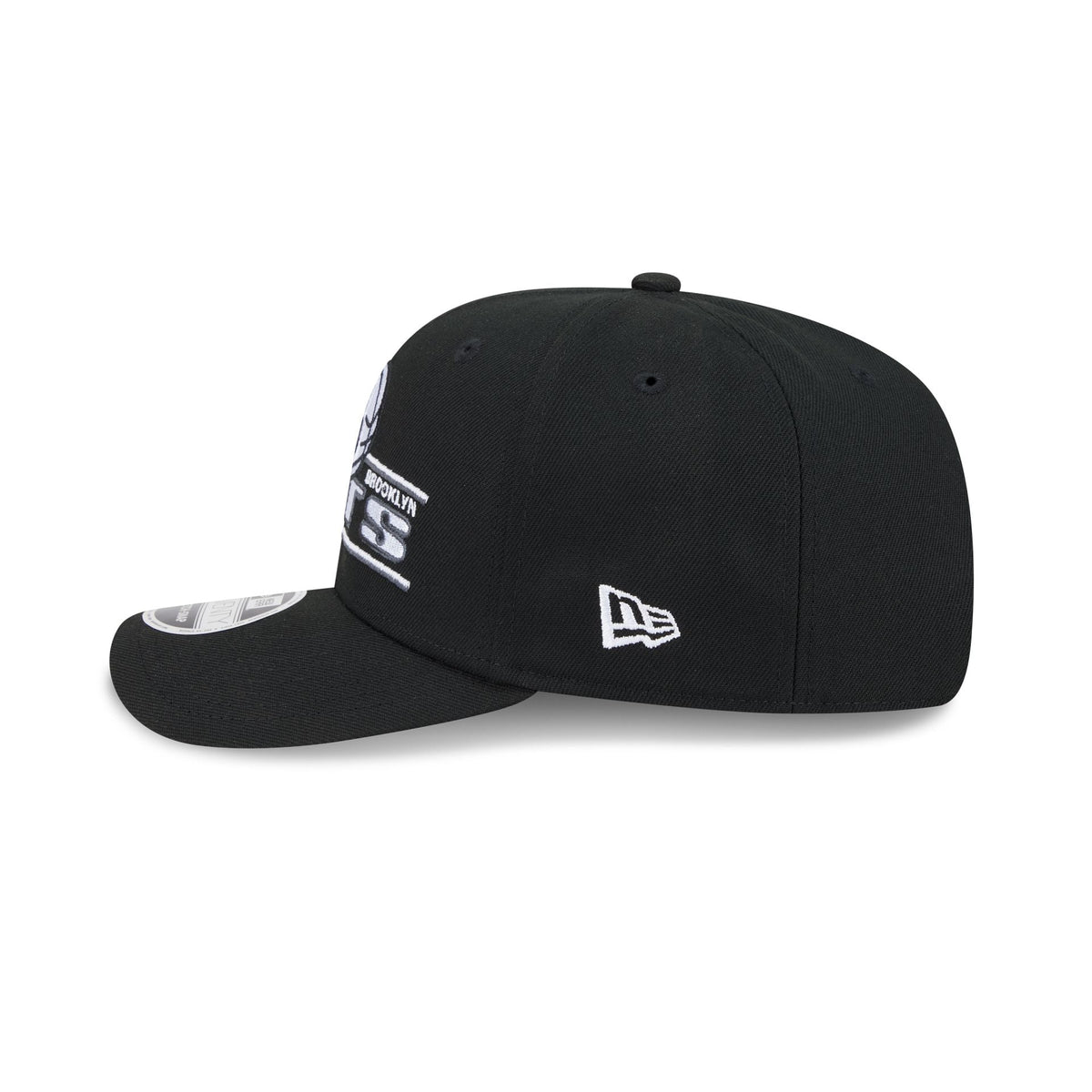 Brooklyn Nets Stated 9SEVENTY Stretch-Snap Hat