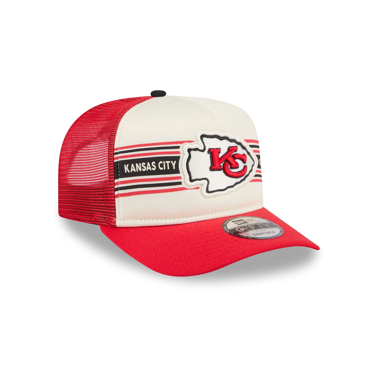 Kansas City Chiefs Banner 9FIFTY A-Frame Trucker Hat