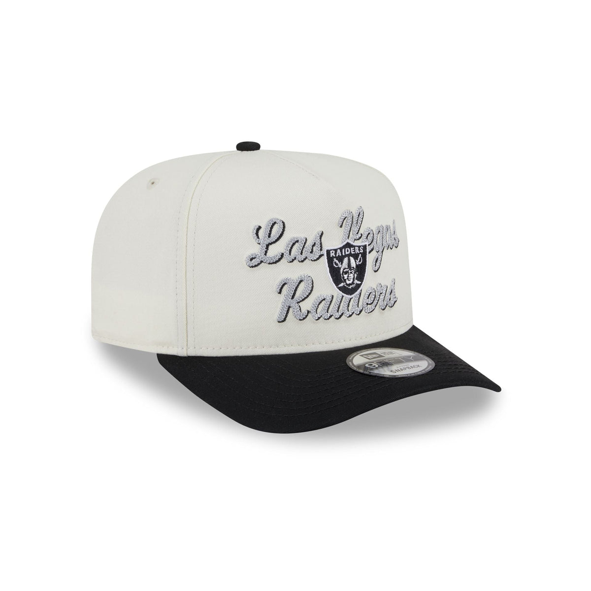 Las Vegas Raiders Chainstitch 9FIFTY A-Frame Snapback Hat
