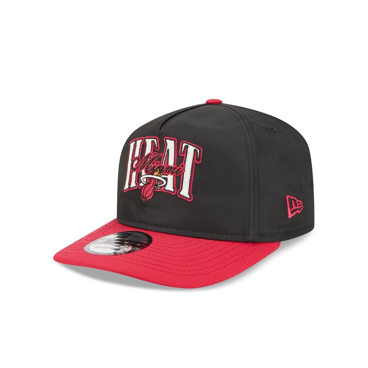 Miami Heat Dual Logo 19TWENTY Adjustable Hat