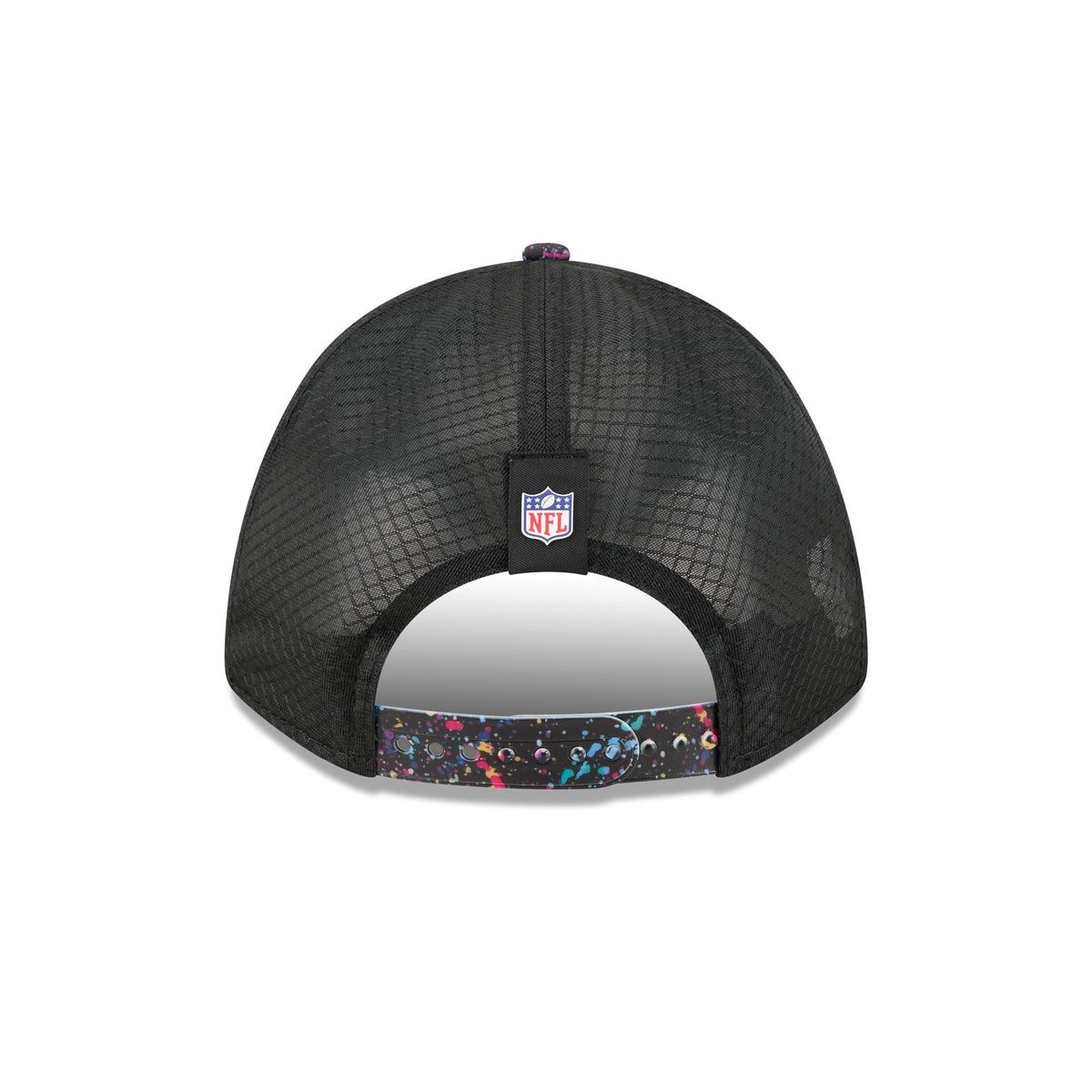 Houston Texans 2025 Crucial Catch 9FORTY M-Crown A-Frame Trucker Hat