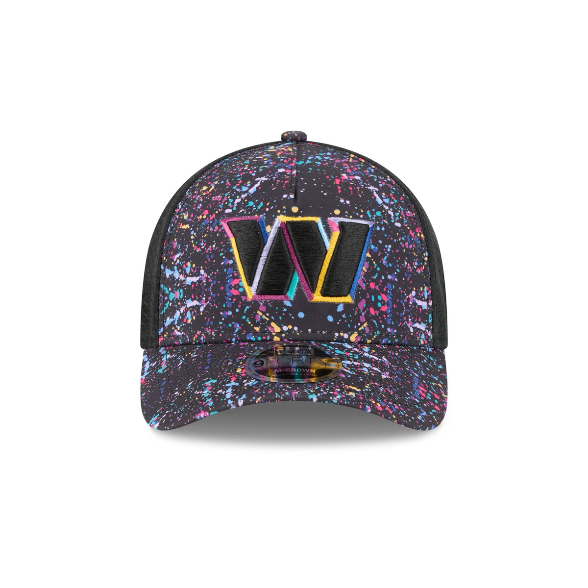 Washington Commanders 2025 Crucial Catch 9FORTY M-Crown A-Frame Trucker Hat