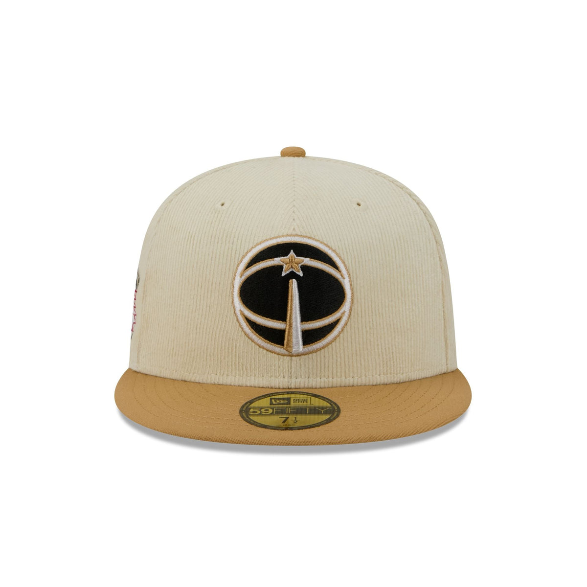 Washington Wizards 2025 City Edition Chrome White Corduroy 59FIFTY Fitted Hat