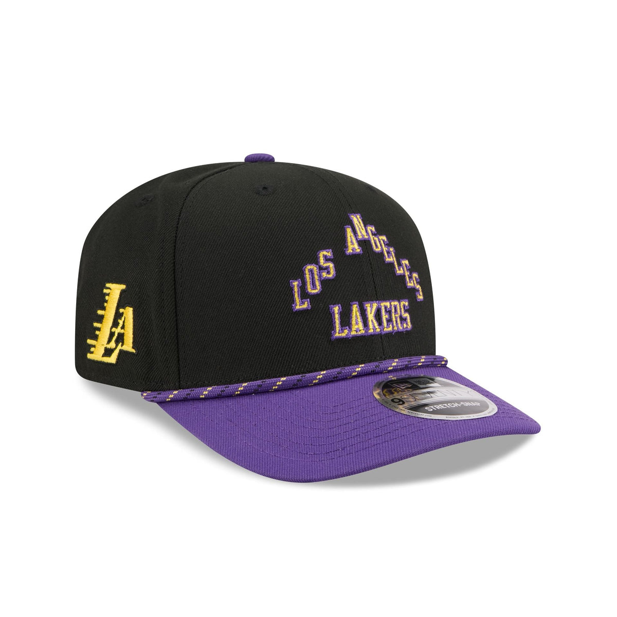 Los Angeles Lakers 2025 City Edition 9SEVENTY Stretch-Snap Hat