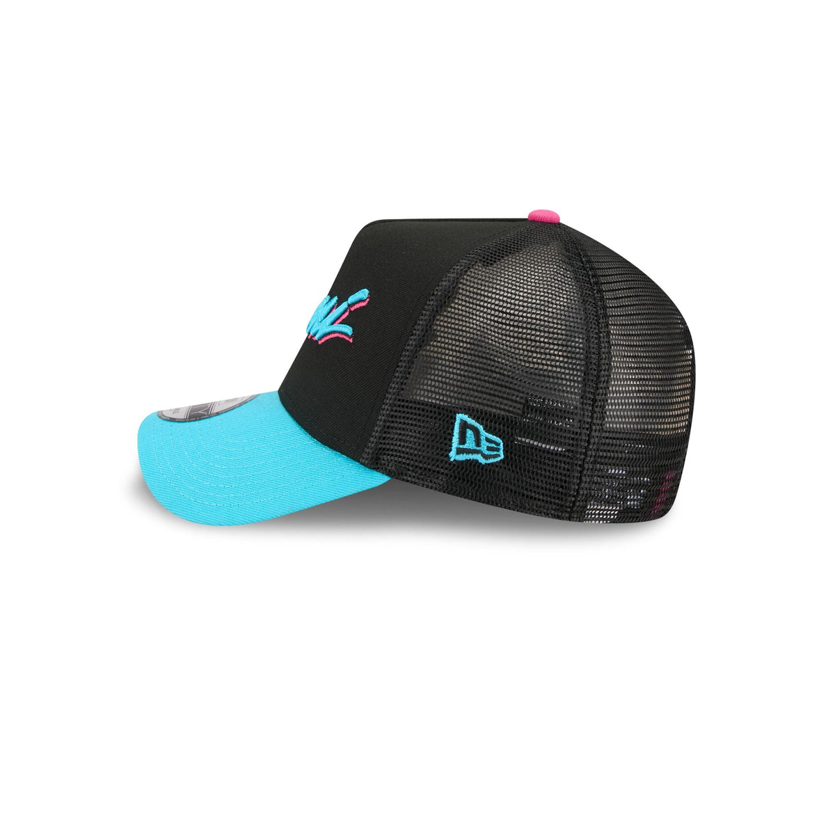 Miami Heat 2025 City Edition 9FORTY A-Frame Trucker Hat