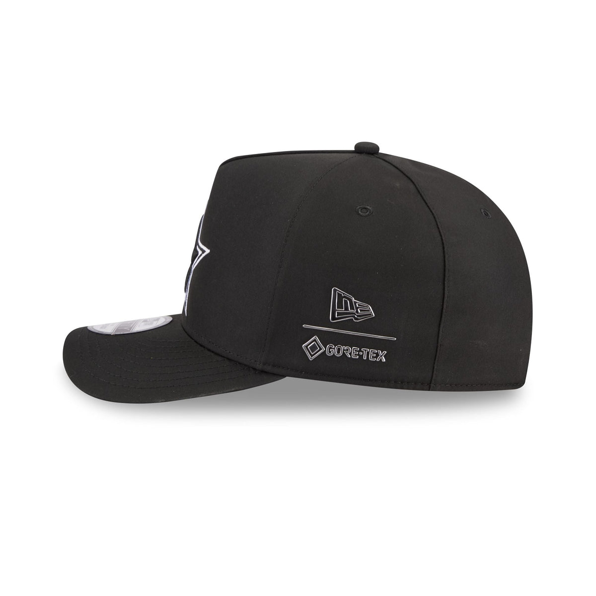 Dallas Cowboys GORE-TEX Black 9FIFTY A-Frame Snapback Hat