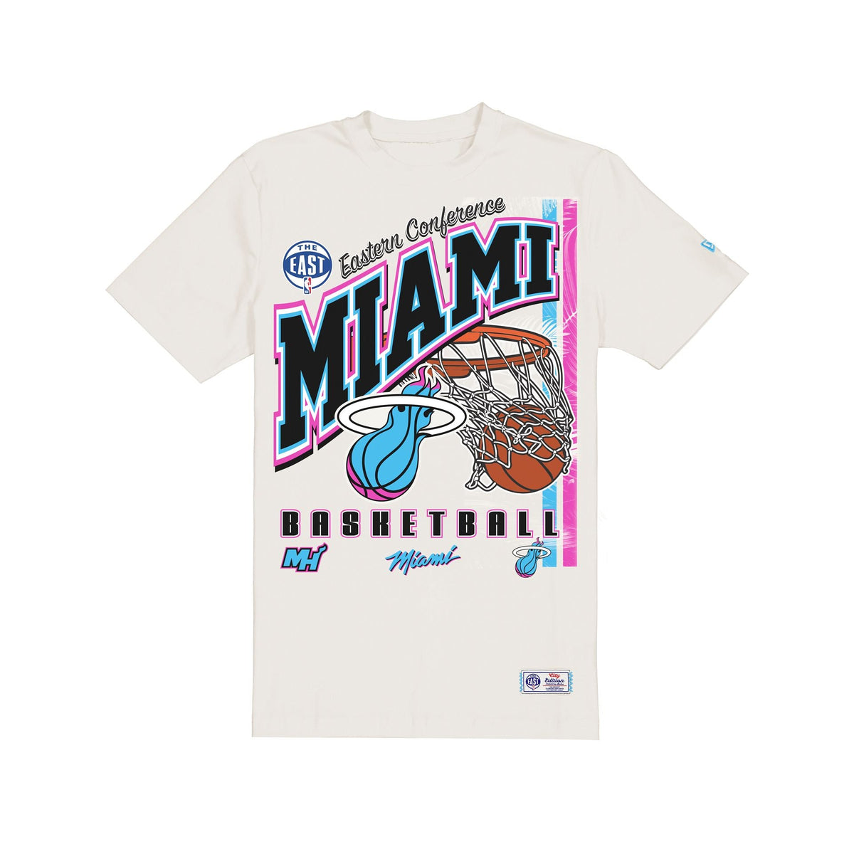 Miami Heat 2025 City Edition Stone T-Shirt