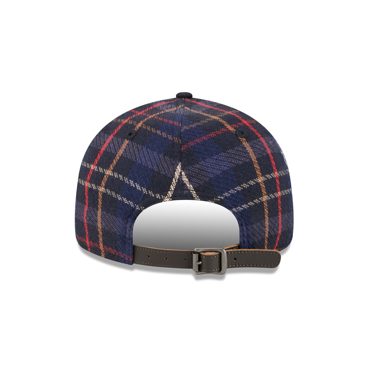 Baltimore Ravens Grunge Plaid Retro Crown 9FIFTY Adjustable Hat