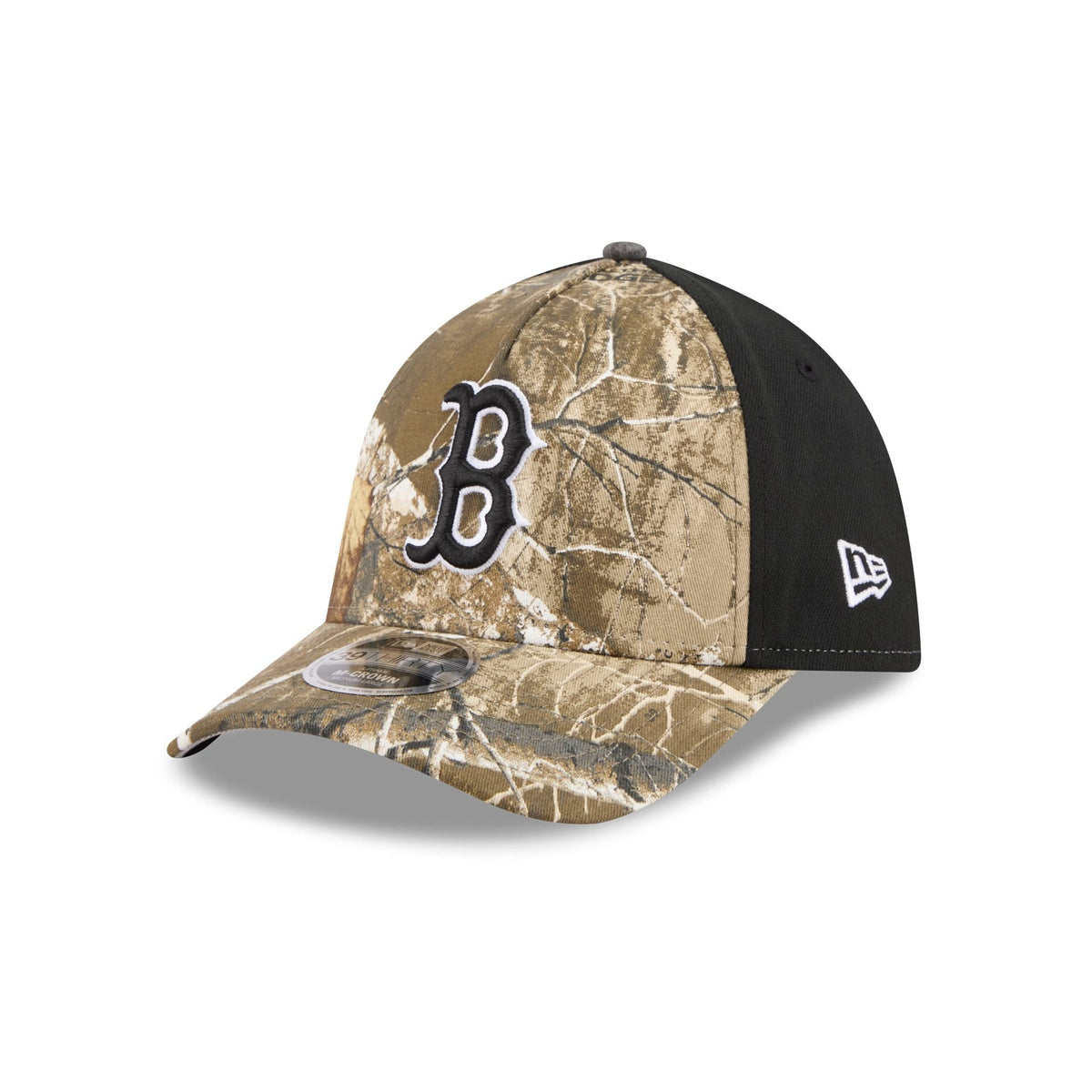 Boston Red Sox Realtree 39THIRTY M-Crown A-Frame Stretch Fit Hat