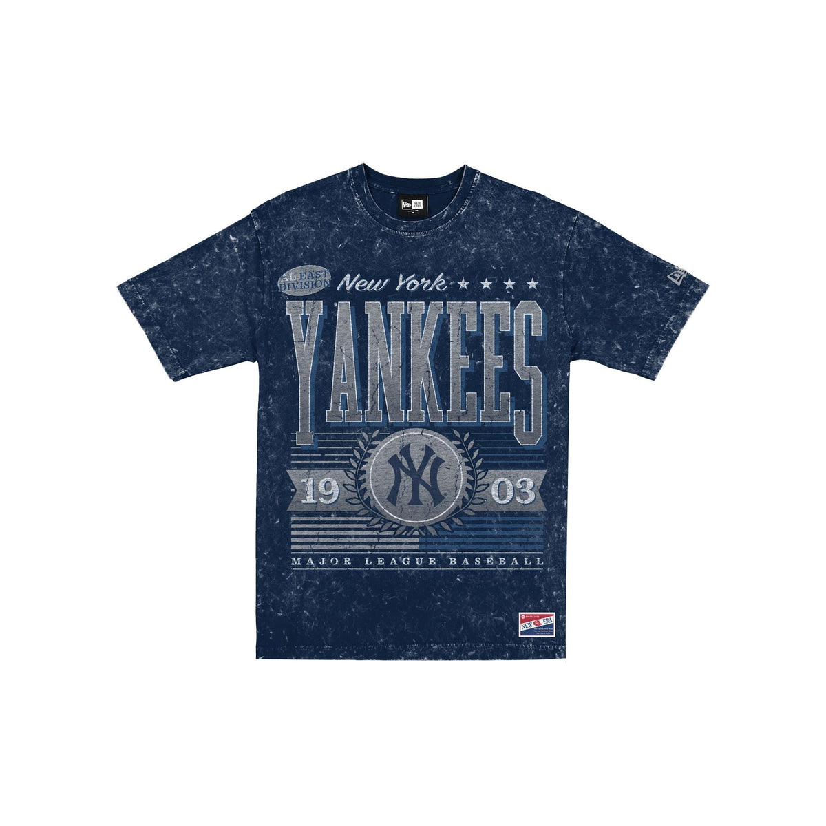 New York Yankees Throwback Vintage Wash T-Shirt