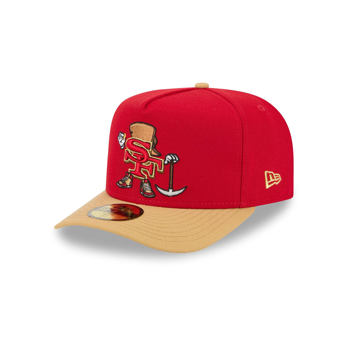 San Francisco 49ers Cartoon 59FIFTY A-Frame Fitted Hat