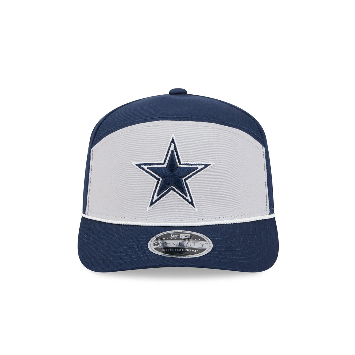 Dallas Cowboys Split Panel 9SEVENTY Stretch-Snap Hat