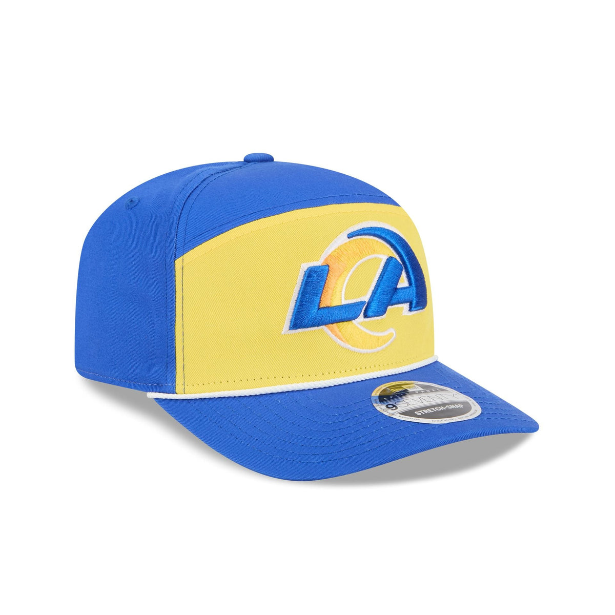 Los Angeles Rams Split Panel 9SEVENTY Stretch-Snap Hat