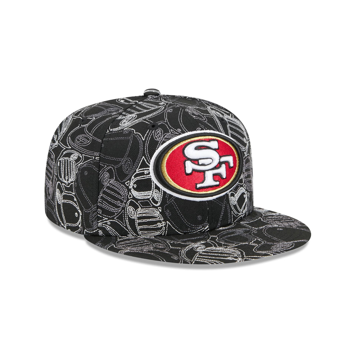 San Francisco 49ers Cap Scramble 59FIFTY Fitted Hat
