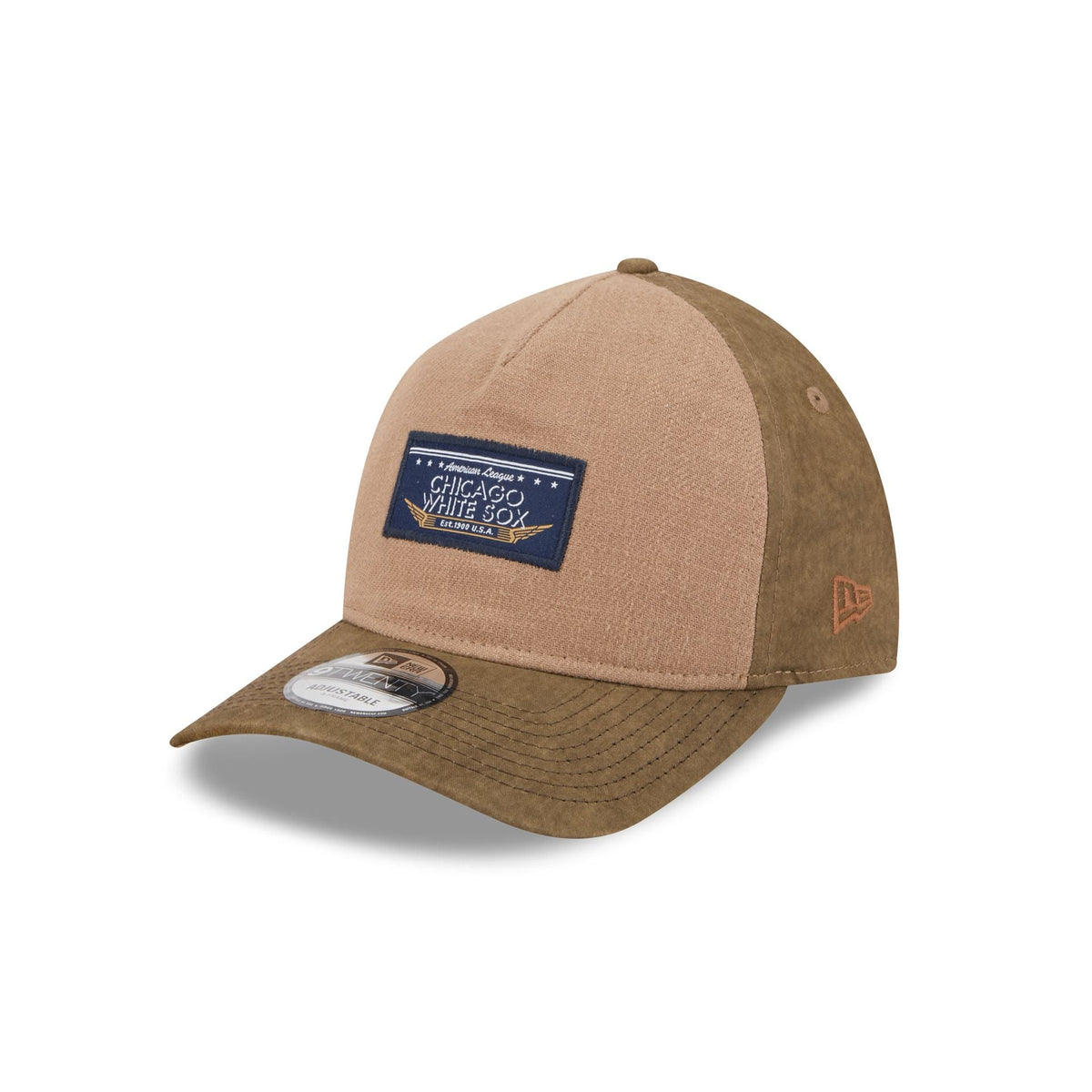 Chicago White Sox Utility Linen 9TWENTY A-Frame Adjustable Hat
