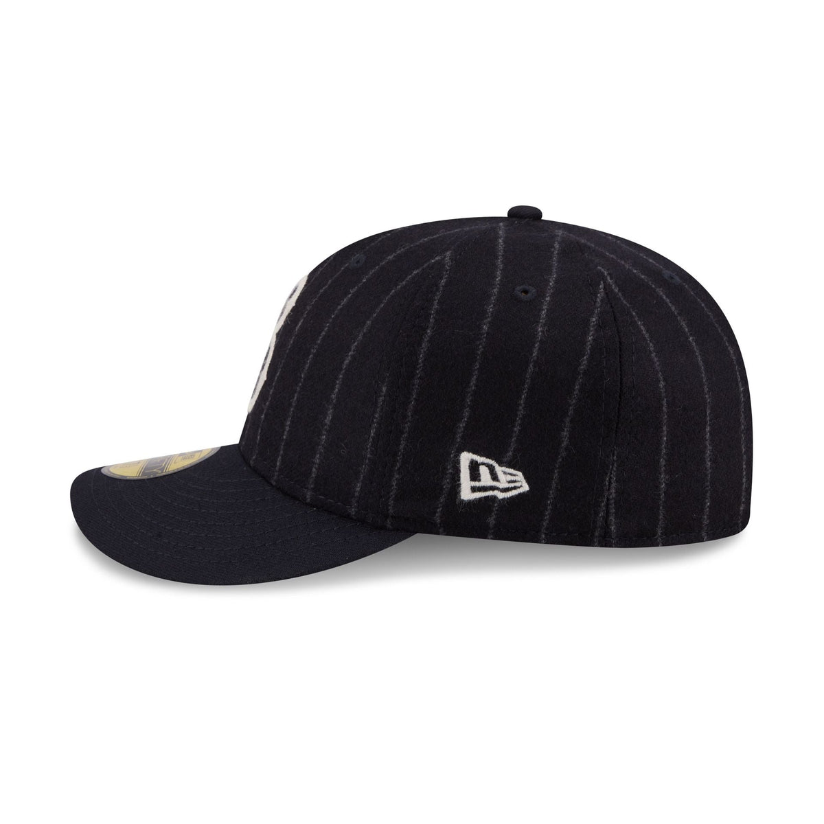 Brooklyn Dodgers Pinstripe Merino & Cashmere Moon 59FIFTY Fitted Hat