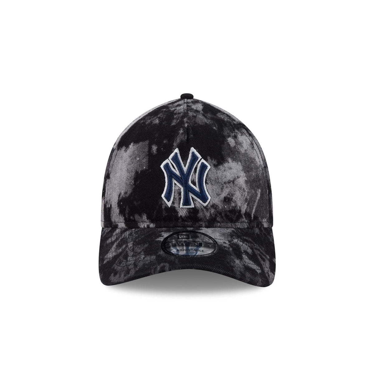 New York Yankees Bleached Denim 9TWENTY A-Frame Adjustable Hat
