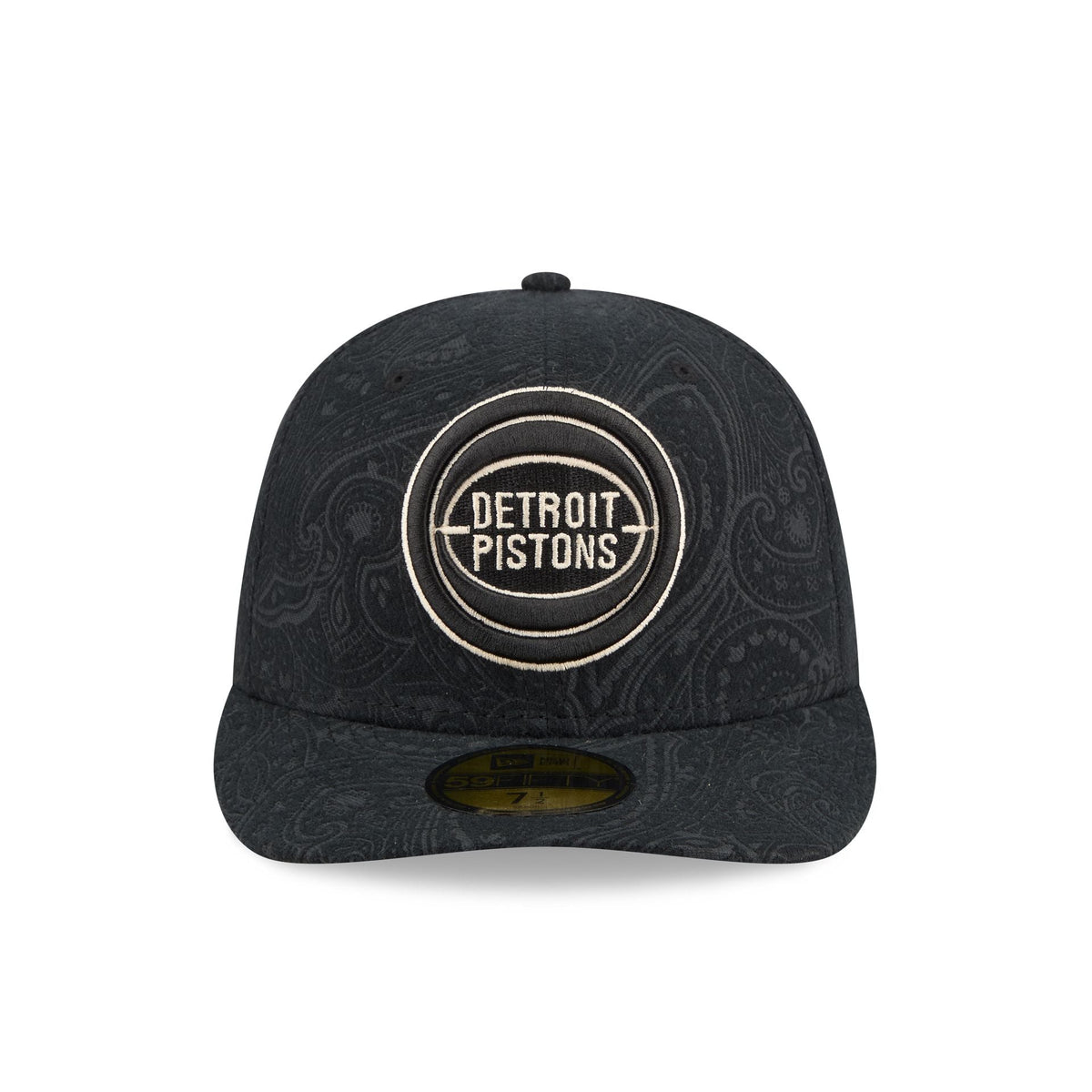 Detroit Pistons Three Looms Brushed Cotton 59FIFTY Fitted Hat