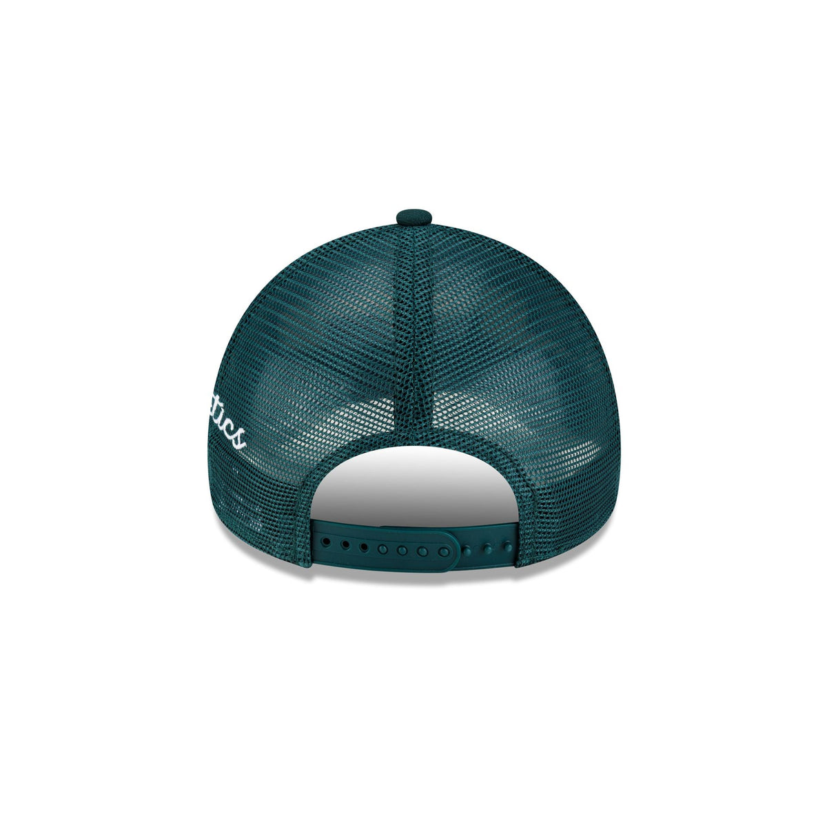 Athletics Side Script 9FORTY A-Frame Trucker Hat