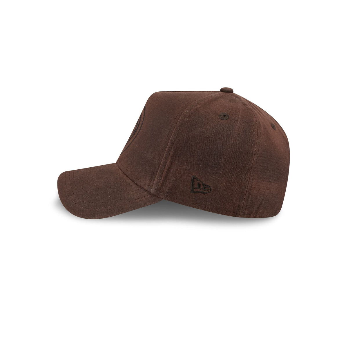Detroit Pistons Waxed Canvas Brown 59FORTY A-Frame Fitted Hat