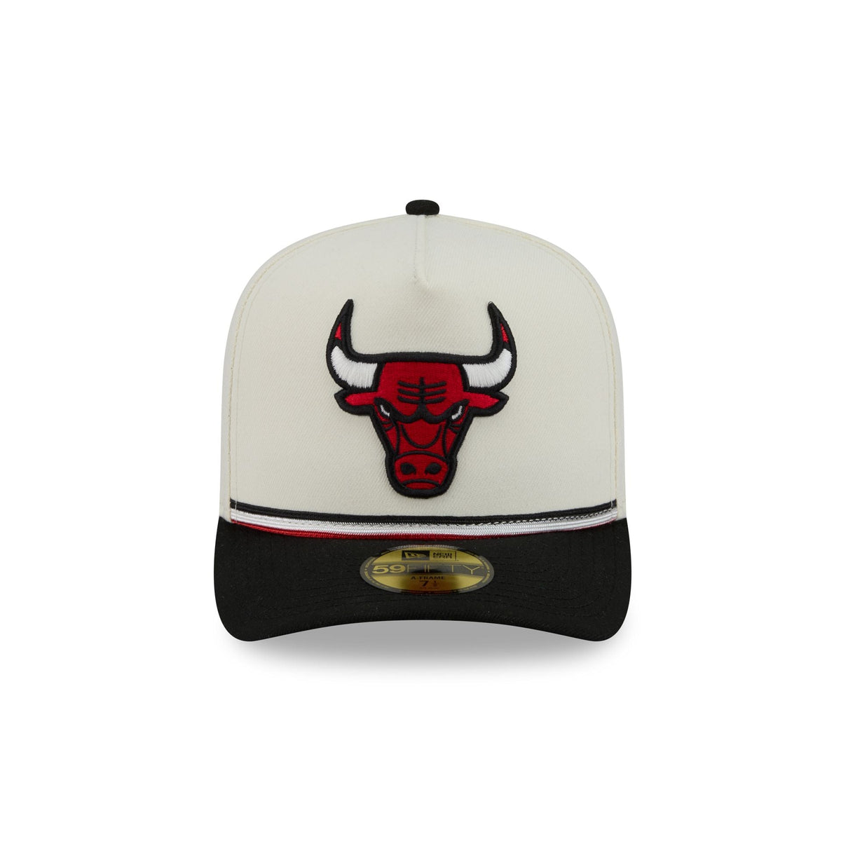 Chicago Bulls Vintage Stripe 59FIFTY A-Frame Fitted Hat