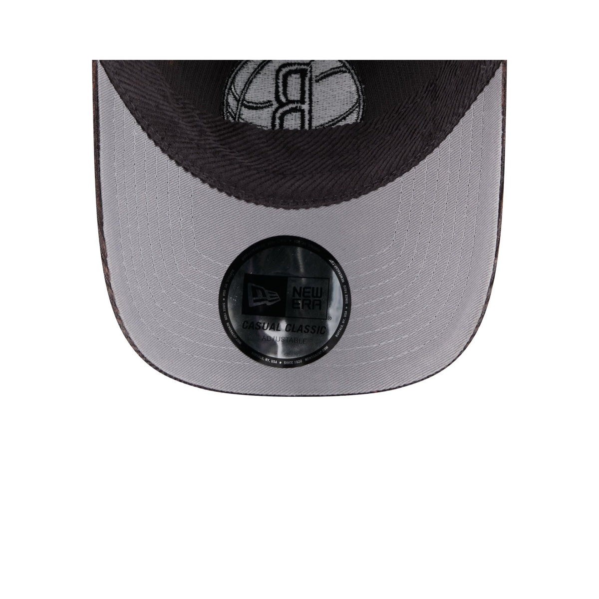 Brooklyn Nets Washed Corduroy Casual Classic Adjustable Hat