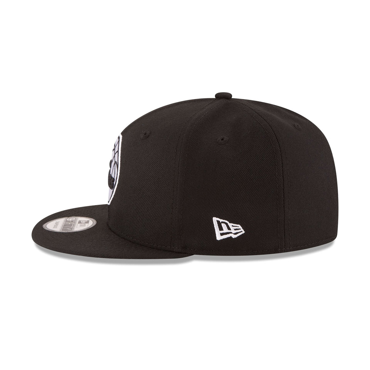 Philadelphia 76ers Basic Black 9FIFTY Snapback Hat