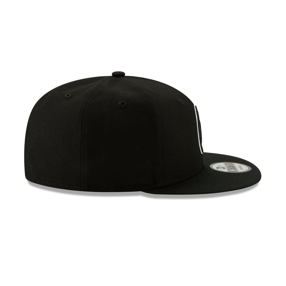 Denver Nuggets Basic Black & White 9FIFTY Snapback Hat