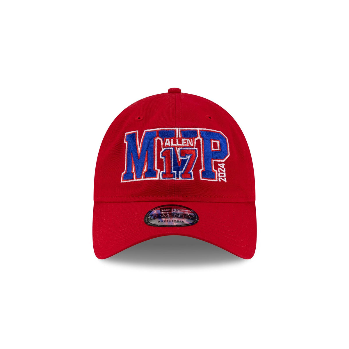 Buffalo Bills Josh Allen MVP Red 9TWENTY Adjustable Hat