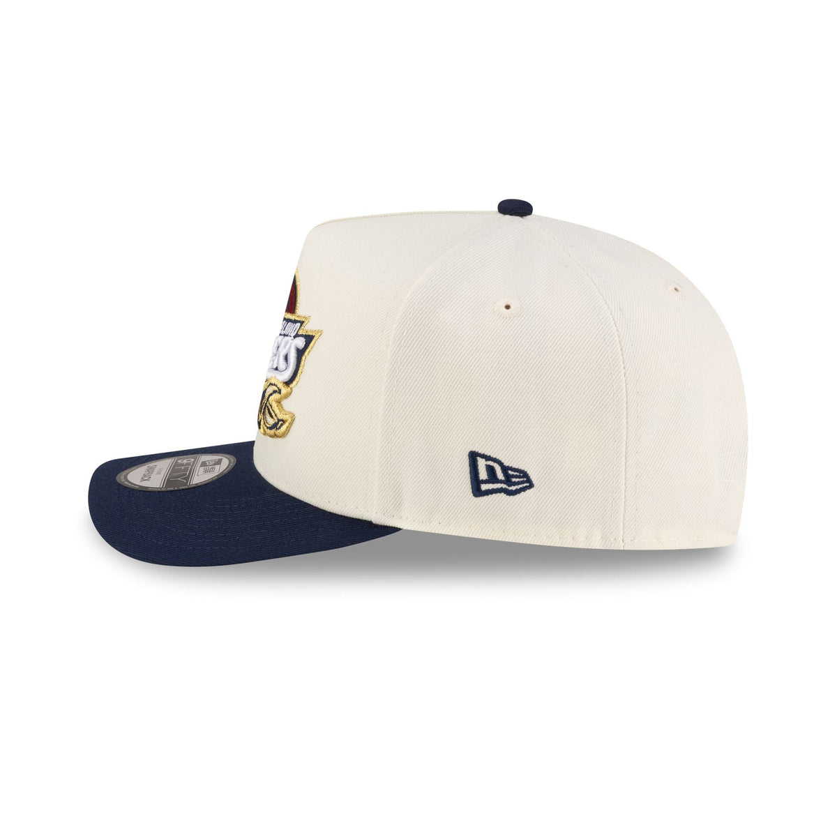 Cleveland Cavaliers 2010-2017 Hardwood Classics Express Chrome White 9FIFTY A-Frame Snapback Hat