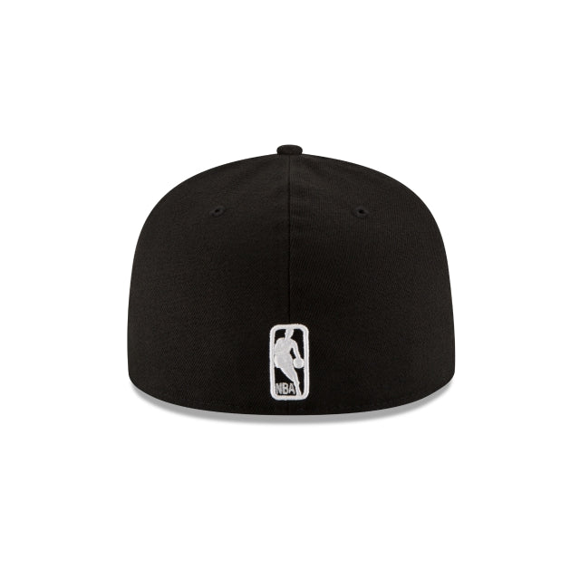 Los Angeles Clippers Black & White 59FIFTY Fitted Hat