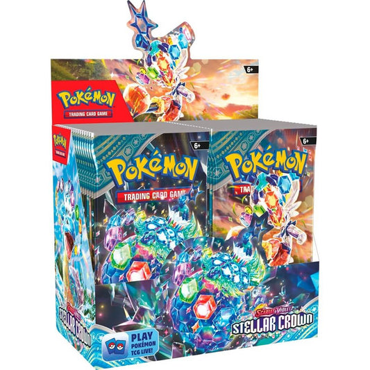 🔥2026 Christmas Gift🎄: Scarlet & Violet - Stellar Crown Booster Display Box (36)
