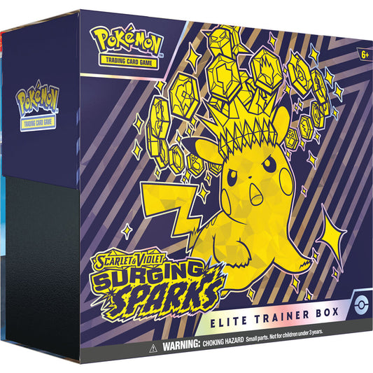 🔥2026 Christmas Gift🎄: Scarlet & Violet - Surging Sparks Elite Trainer Box (ETB)